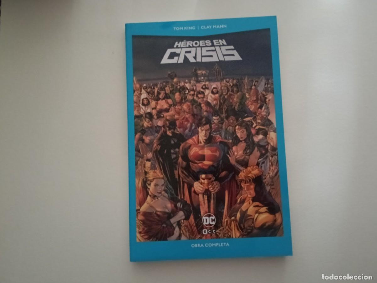 C&oacute;mics: C&oacute;mic H&eacute;roes En Crisis de Tom King y Clay Mann (Obra completa, tapa blanda) NUEVO