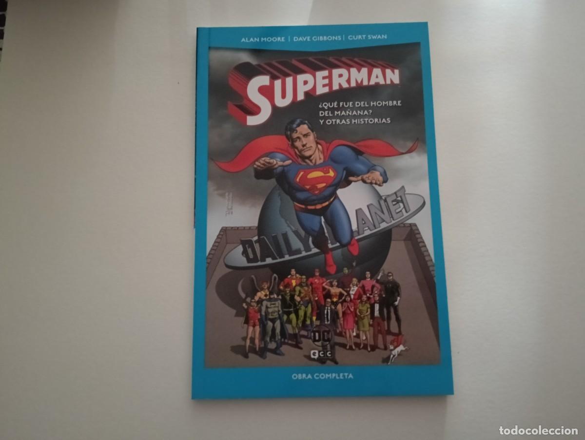 Comics : C&oacute;mic Superman Qu&eacute; fue del Hombre del Ma&ntilde;ana, de Alan Moore y Dave Gibbons. NUEVO