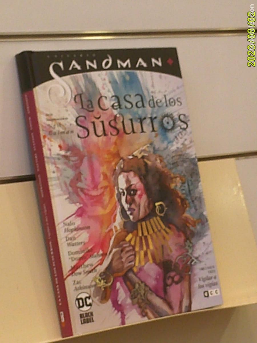 C&oacute;mics: UNIVERSO SANDMAN LA CASA DE LOS SUSURROS: VIGILAR A LOS VIGIAS TOMO TAPA DURA DC - ECC OFERTA