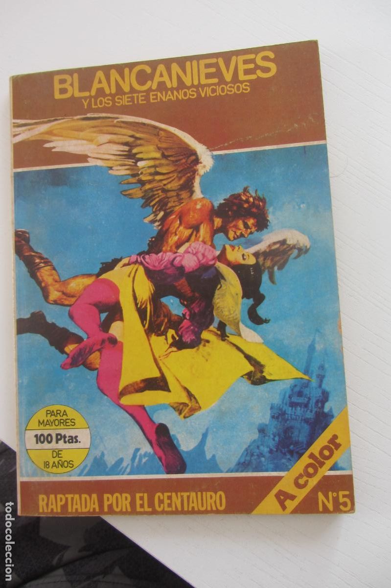C&oacute;mics: BLANCANIEVES Y LOS SIETE ENANITOS VICIOSOS N&ordm; 5 EROTICO ed ACTUALES 1976 SDX11