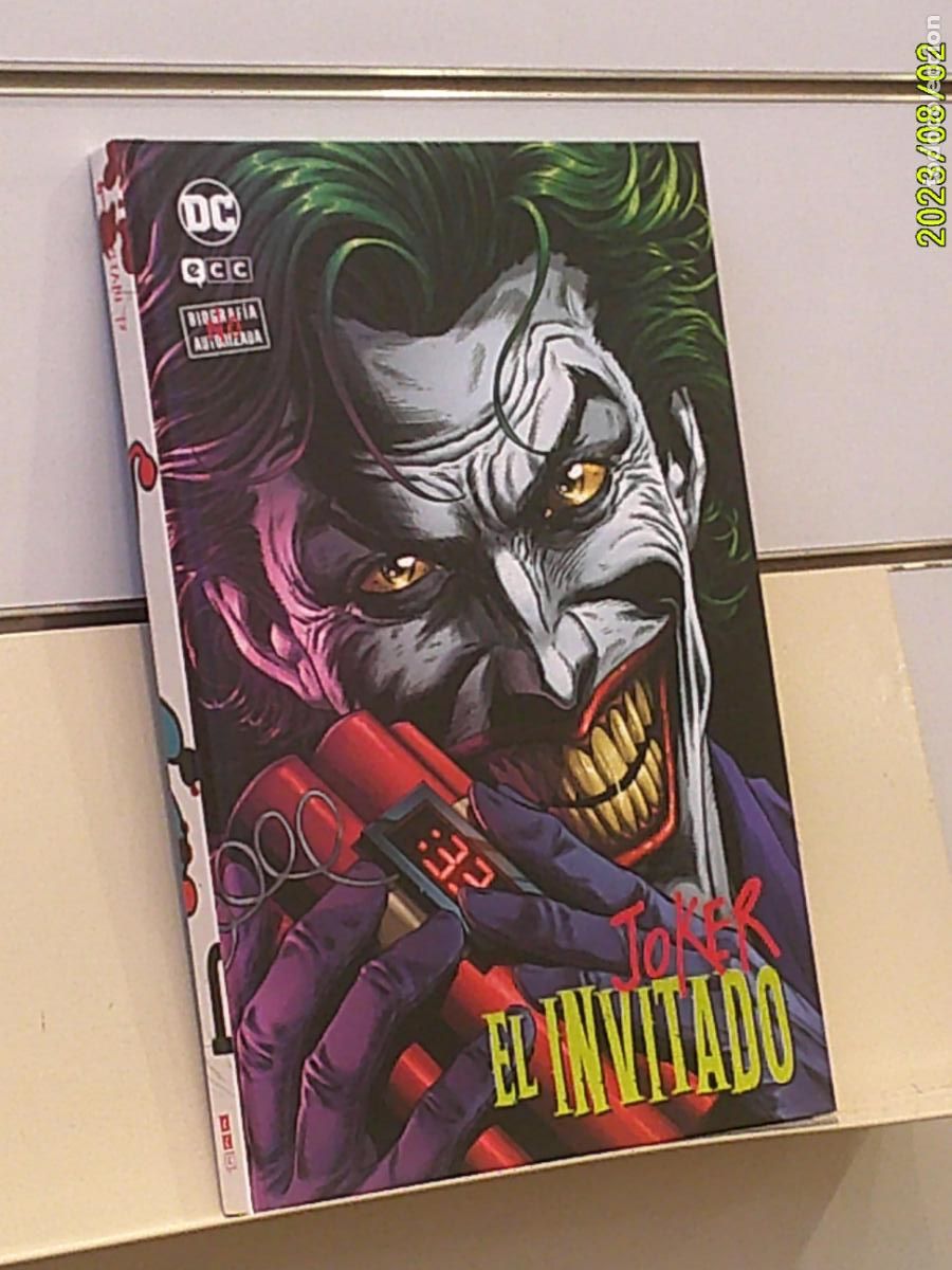 C&oacute;mics: JOKER EL INVITADO TOMO TAPA DURA DC - ECC OFERTA