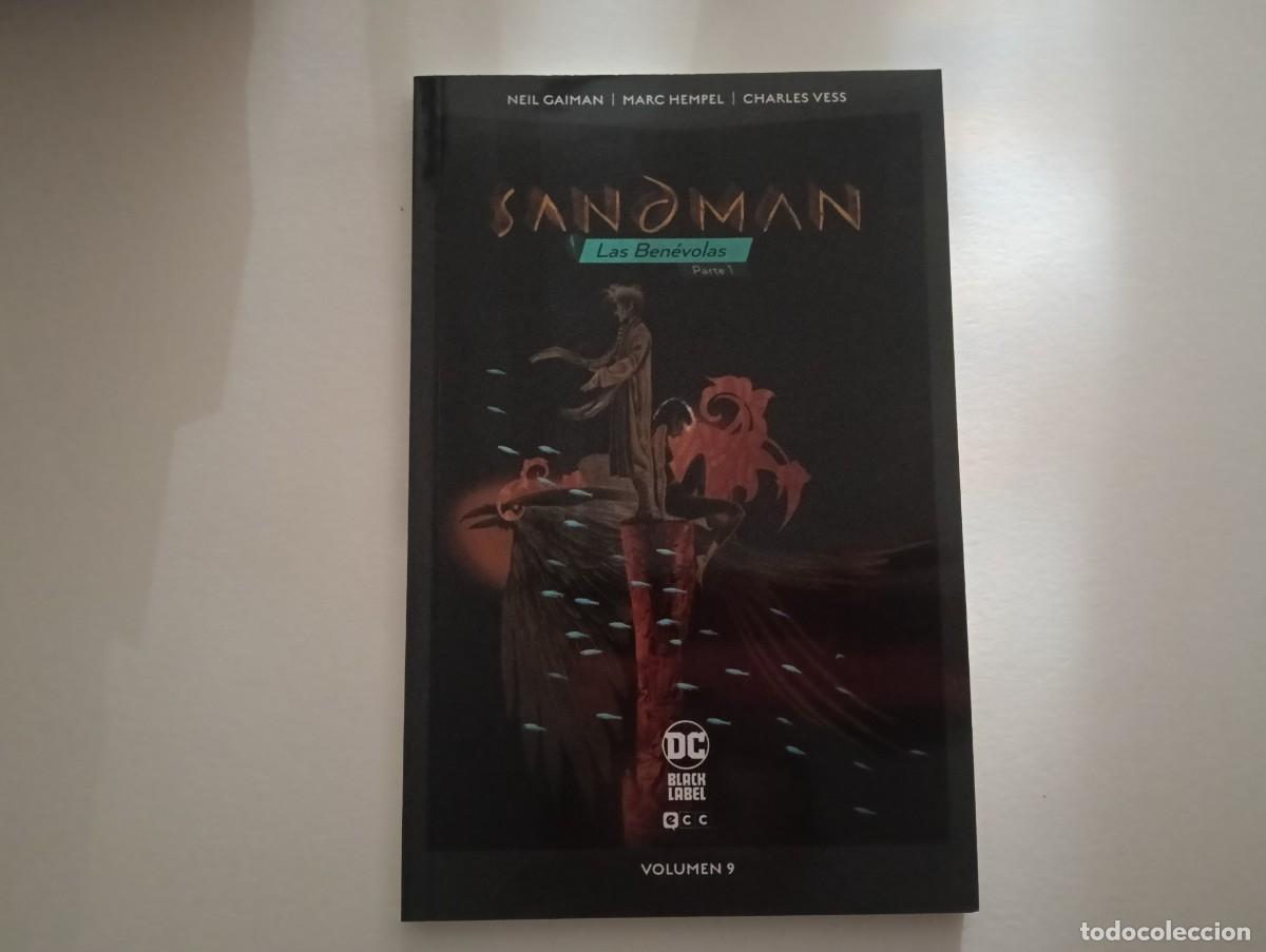 C&oacute;mics: Lote de 2 C&oacute;mics Sandman: Las Ben&eacute;volas (partes 1 y 2) Vol. 9 y 10 Neil Gaiman. Tapa blanda. NUEVO