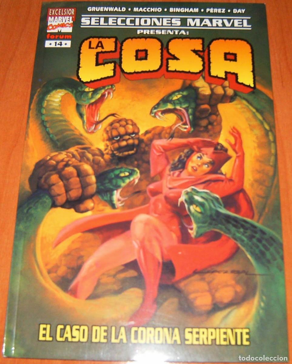 C&oacute;mics: SELECCIONES MARVEL 14 . LA COSA . EL CASO DE LA CORONA SERPIENTE . SAGA COMPLETA . FORUM