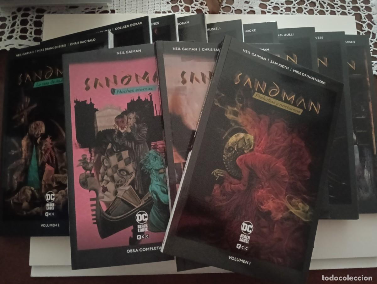 C&oacute;mics: Lote de 12 c&oacute;mics de Sandman de la editorial ECC en tapa blanda. Neil Gaiman. NUEVOS