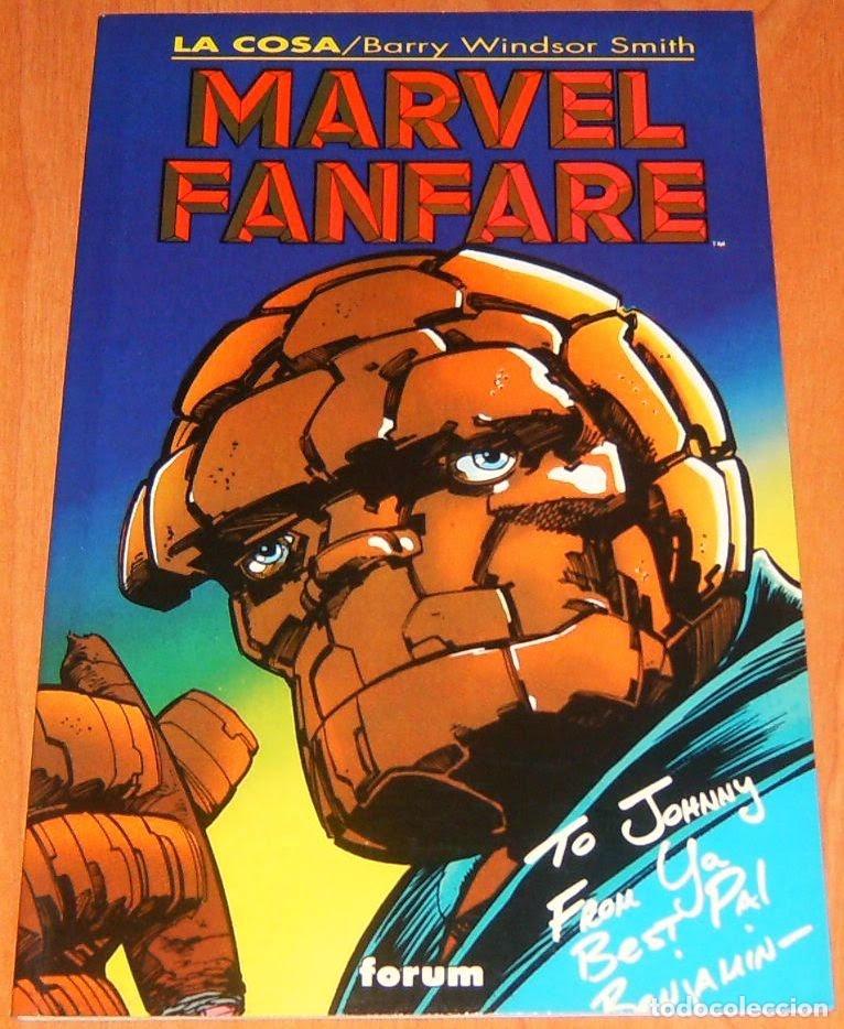 C&oacute;mics: MARVEL FANFARE . LA COSA . BARRY WINDSOR SMITH . PRESTIGE UNICO . FORUM