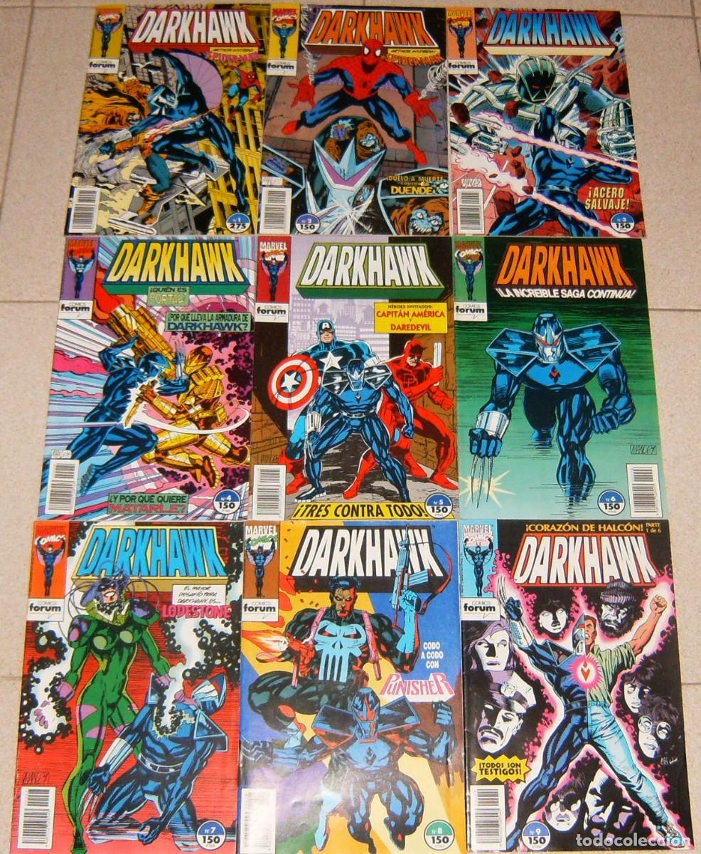 C&oacute;mics: DARKHAWK N&Uacute;MEROS 1 2 3 4 5 6 7 8 9 LOTE . FORUM