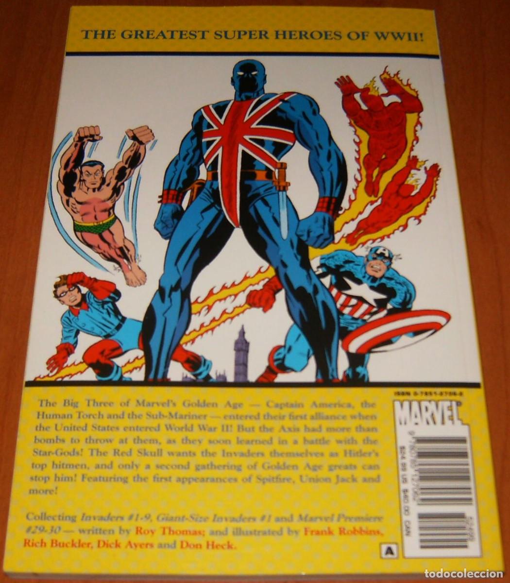 C&oacute;mics: THE INVADERS CLASSIC 1 ( LOS INVASORES ) Marvel Comics Edici&oacute;n original en INGLES - Foto 2