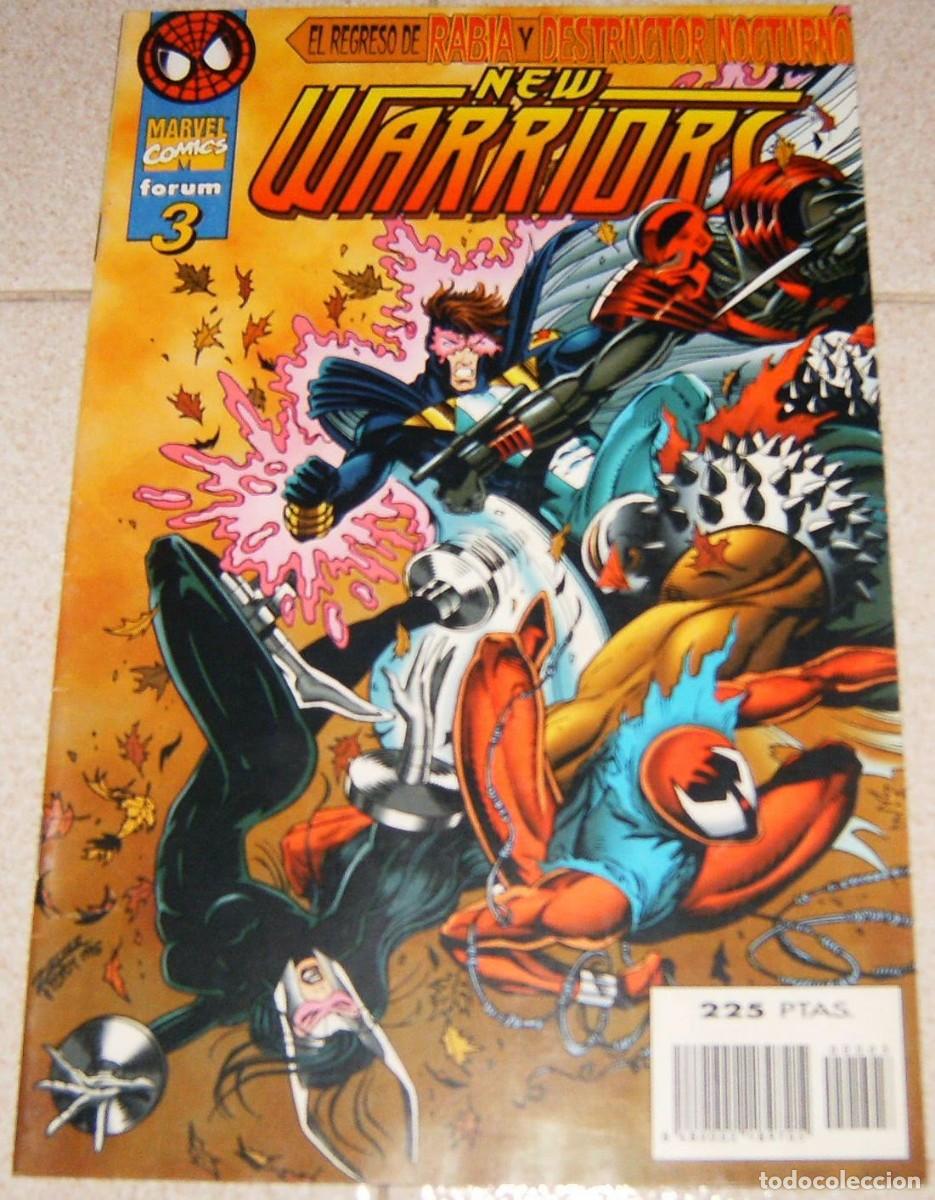 C&oacute;mics: THE NEW WARRIORS Vol.2 , N&Uacute;MERO 3 . FORUM