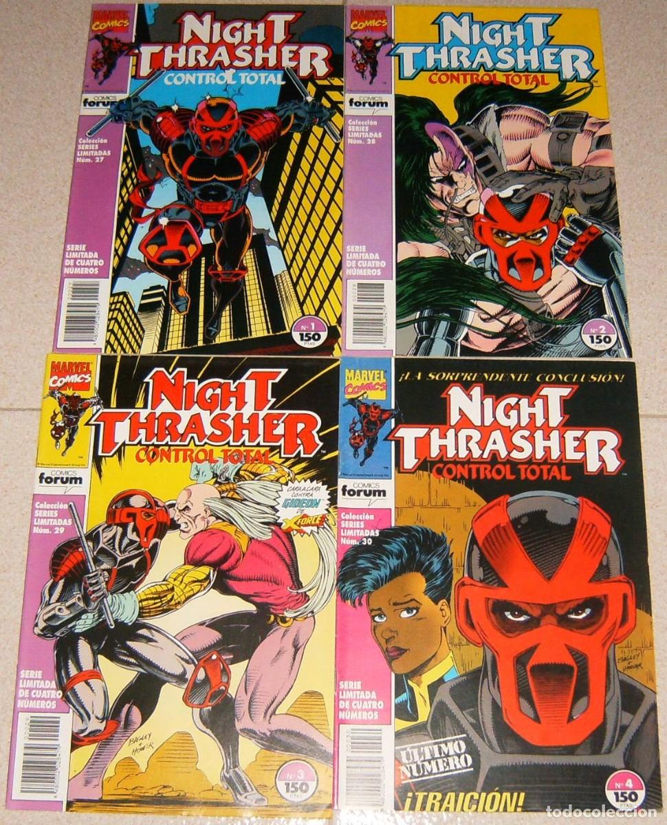 C&oacute;mics: NIGHT THRASHER Vol.1 - 1 2 3 4 , MINISERIE COMPLETA . FORUM