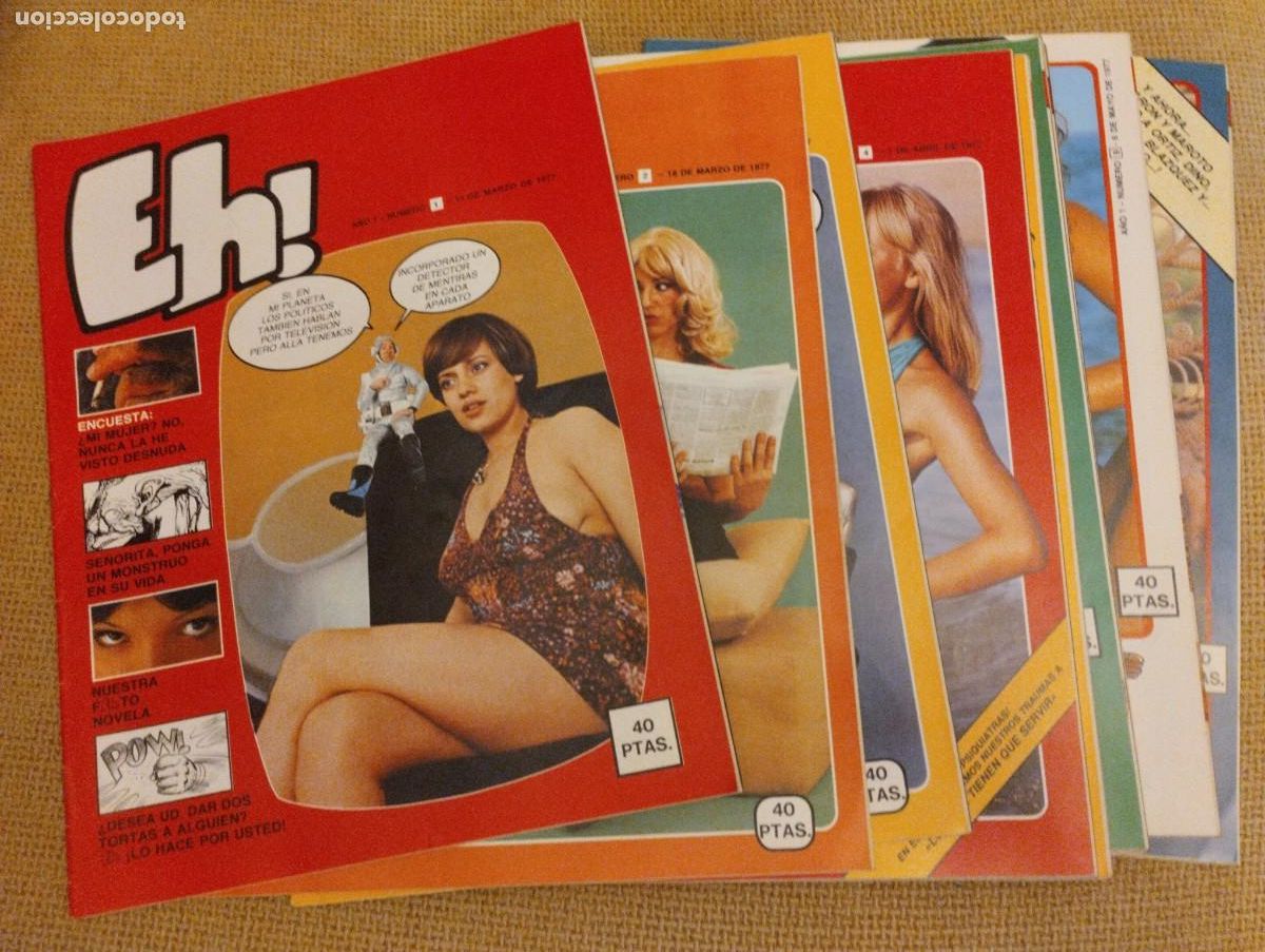 C&oacute;mics: Colecci&oacute;n completa Revista Comic Eh! para Adultos