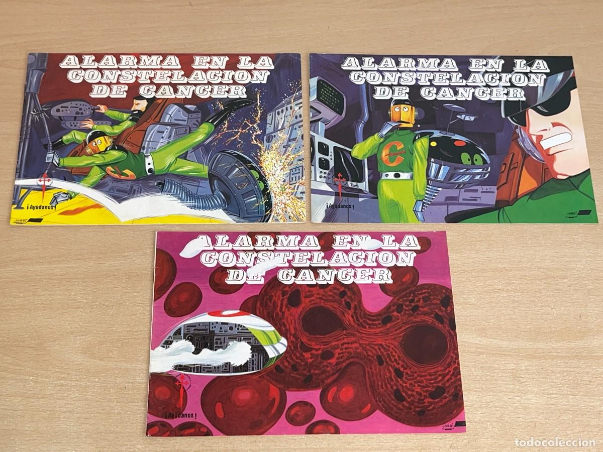 C&oacute;mics: Lote 3 comics Alarma en la Constelaci&oacute;n de C&aacute;ncer Asociaci&oacute;n espa&ntilde;ola Jordi Molins y Felix L&oacute;pez '85