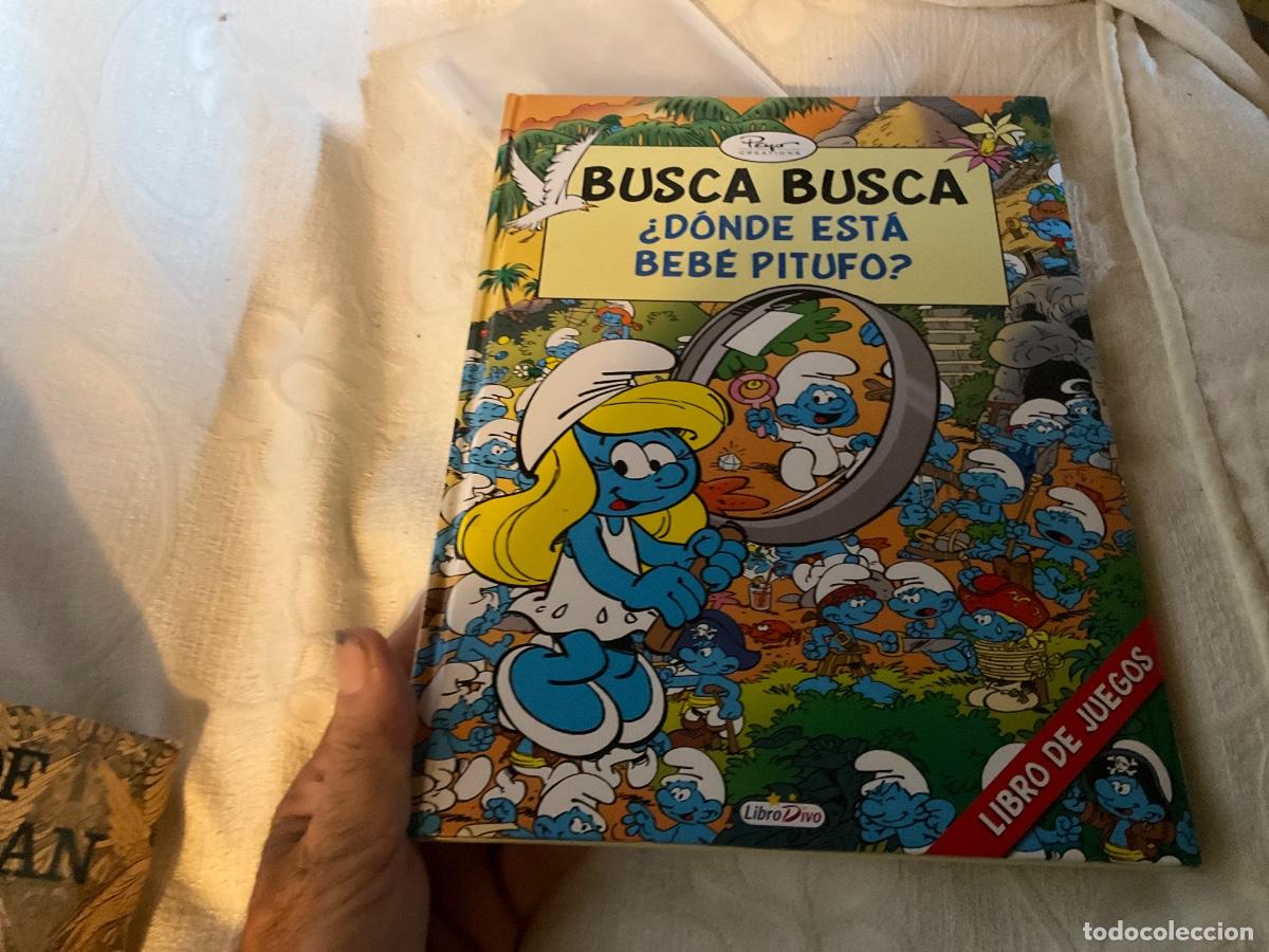 C&oacute;mics: BUSCA BUSCA, &iquest;DONDE ESTA BEBE PITUFO?, PEYO CREATIONS,