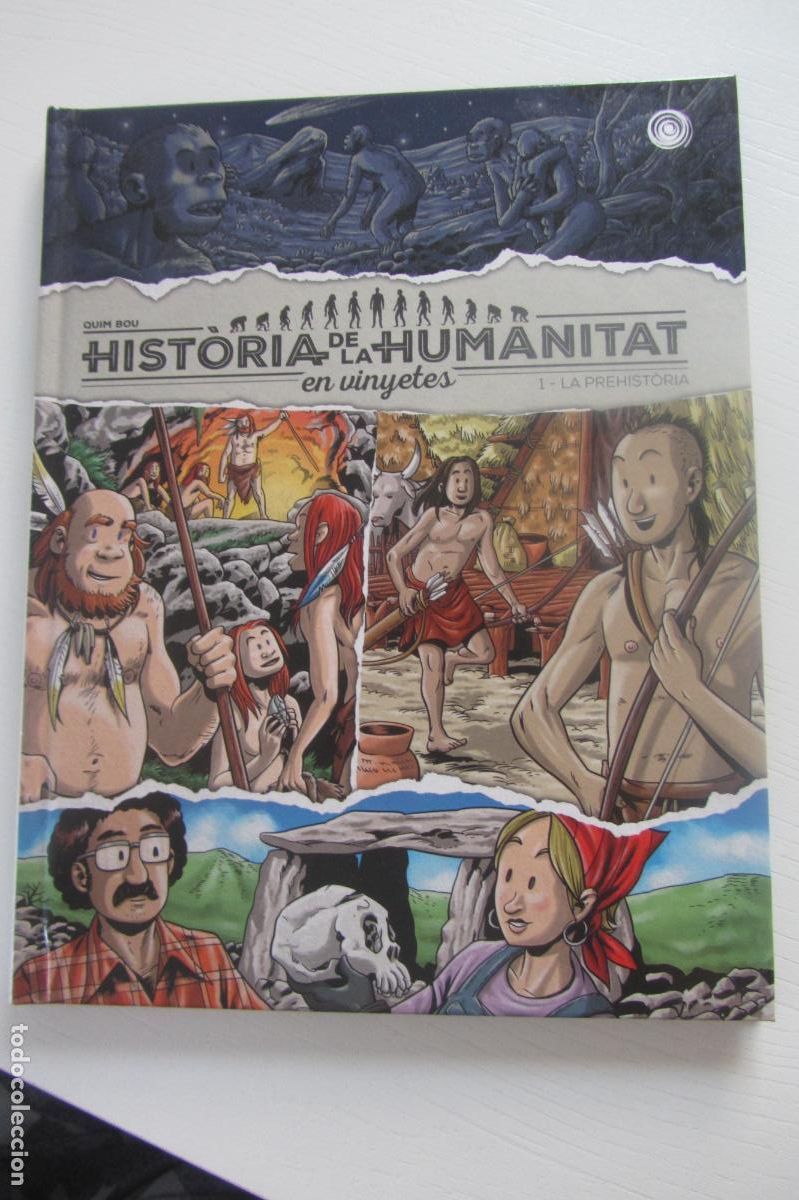 C&oacute;mics: HISTORIA HUMANITAT VINYETES 1 PREHISTORIA - BOU,QUIM arx370