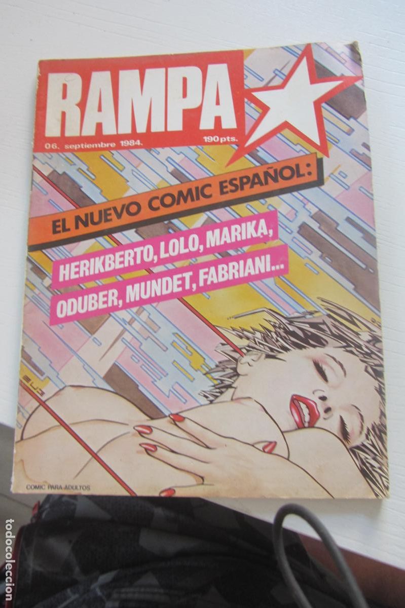 C&oacute;mics: RAMPA RAMBLA 6 (DE 10).LUIS GARCIA EDITOR,1984 arx371