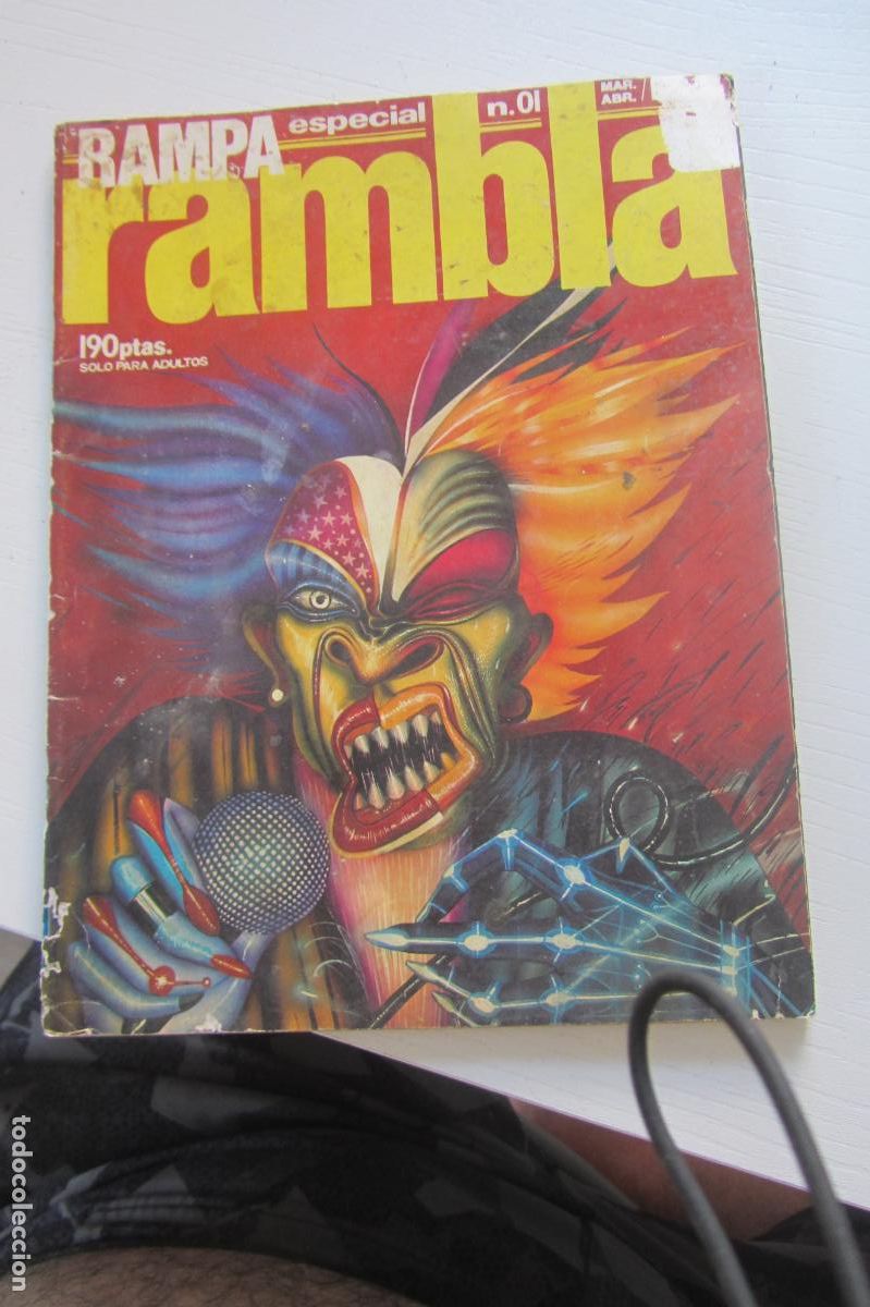 C&oacute;mics: REVISTA RAMPA RAMBLA - n&ordm; 1 - GARCIA & BEA EDITORES - 1984 arx371