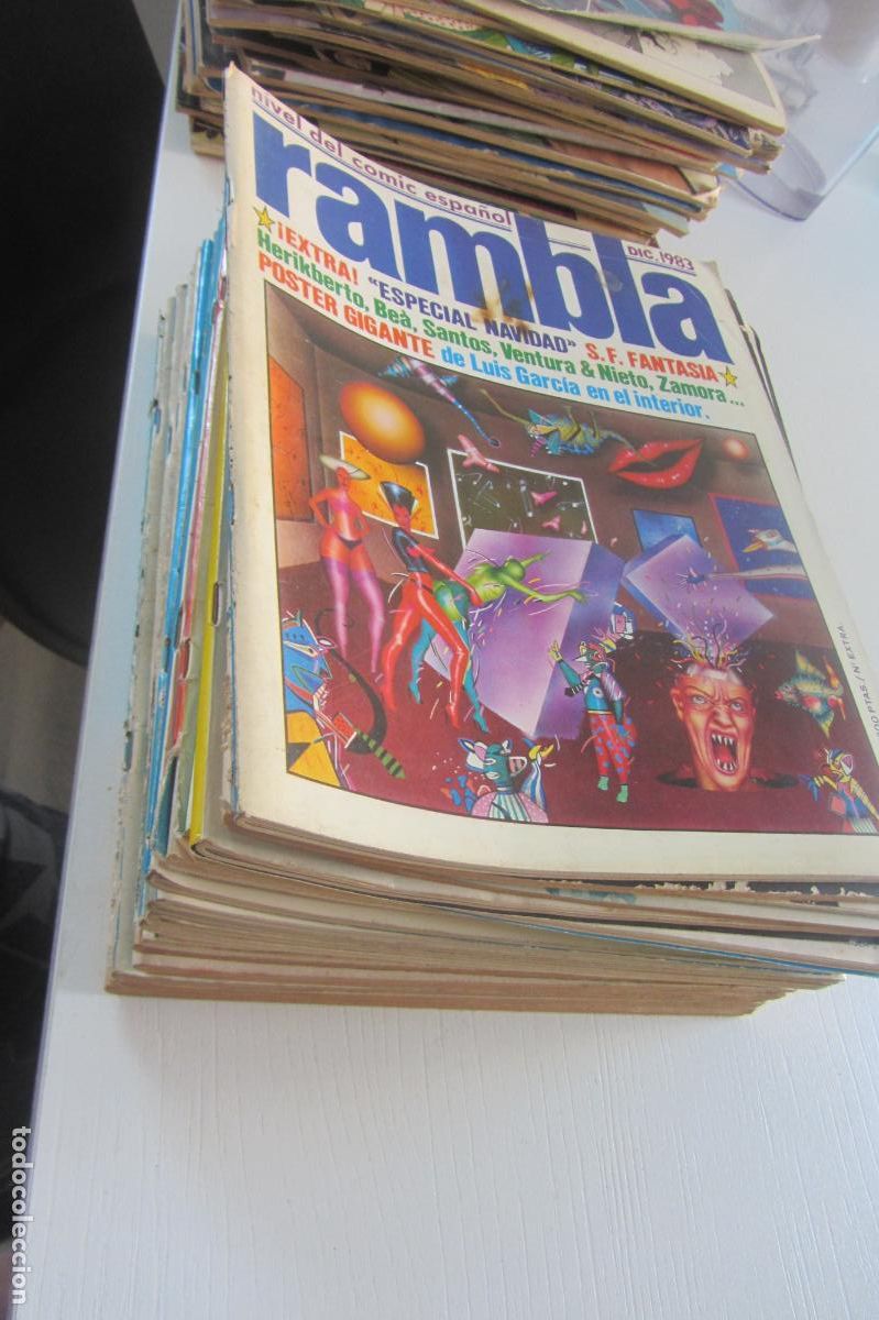 C&oacute;mics: lote 21 n&ordm; REVISTA RAMPA RAMBLA GARCIA & BEA EDITORES - 1984