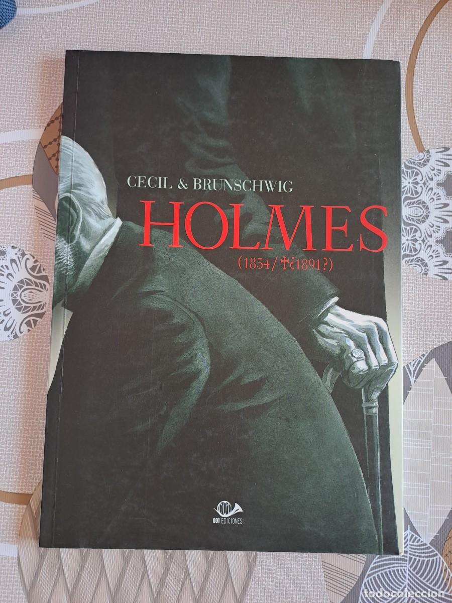 C&oacute;mics: Holmes, 1854-1891, el adi&oacute;s a la calle Baker y lazos de sangre, 001 ediciones en muy buen estado