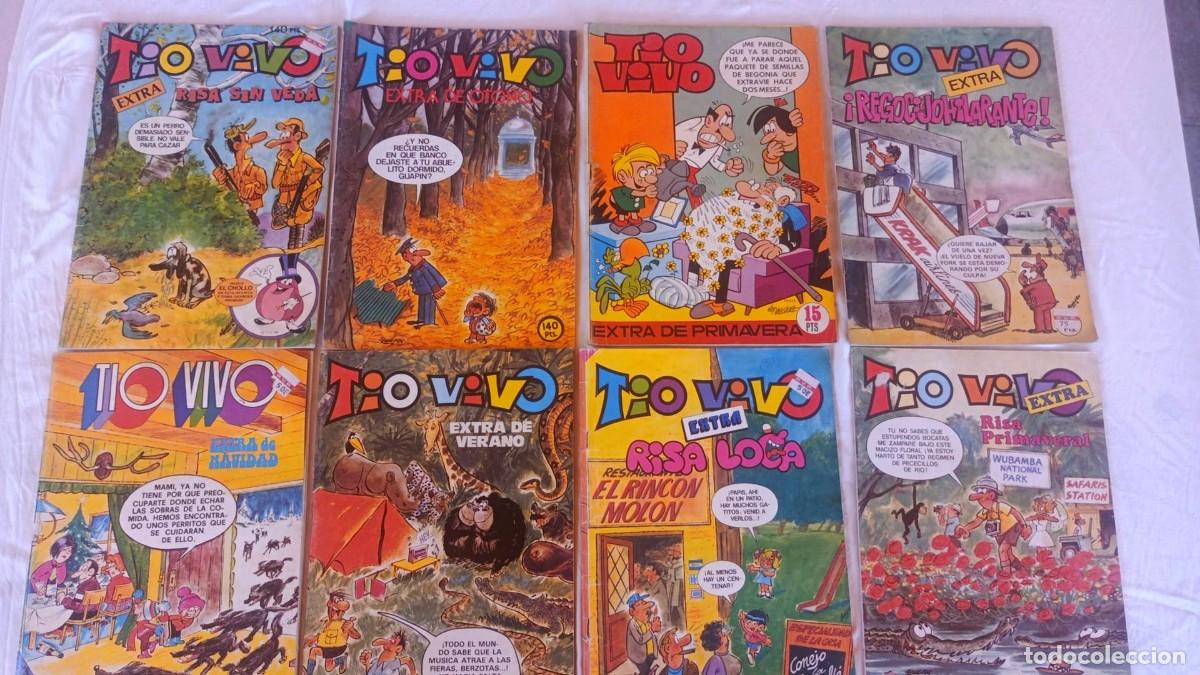 C&oacute;mics: T&iacute;o Vivo Extra Lote de 13 n&uacute;meros - Foto 2
