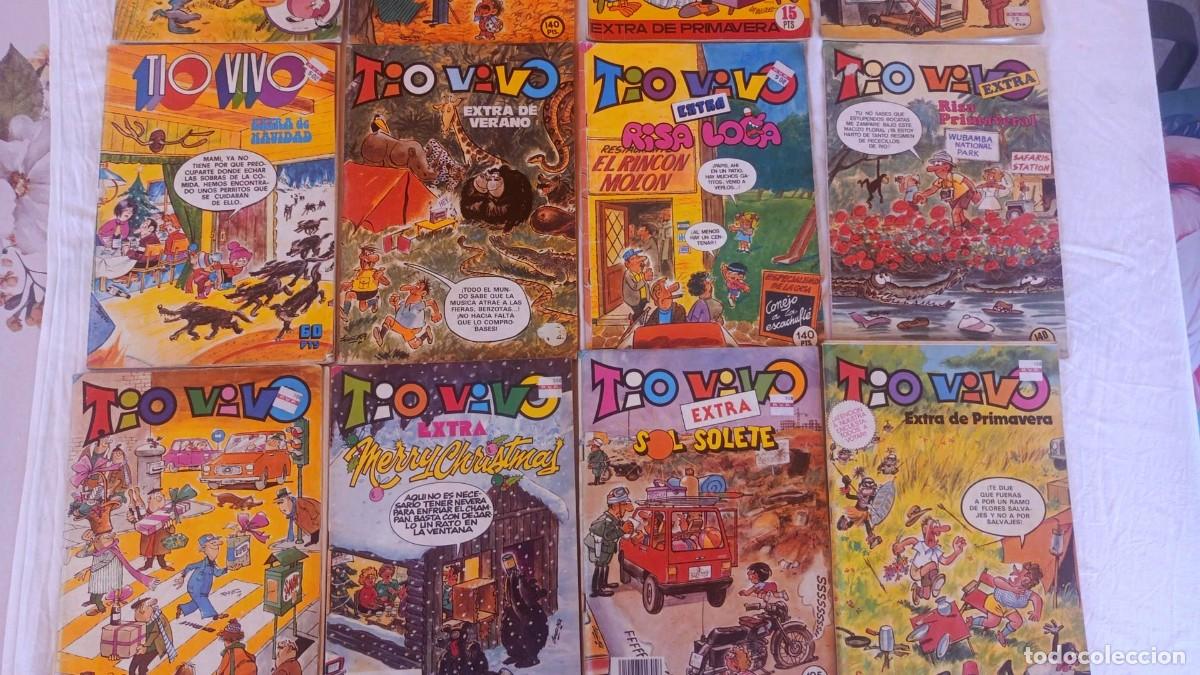 C&oacute;mics: T&iacute;o Vivo Extra Lote de 13 n&uacute;meros - Foto 3