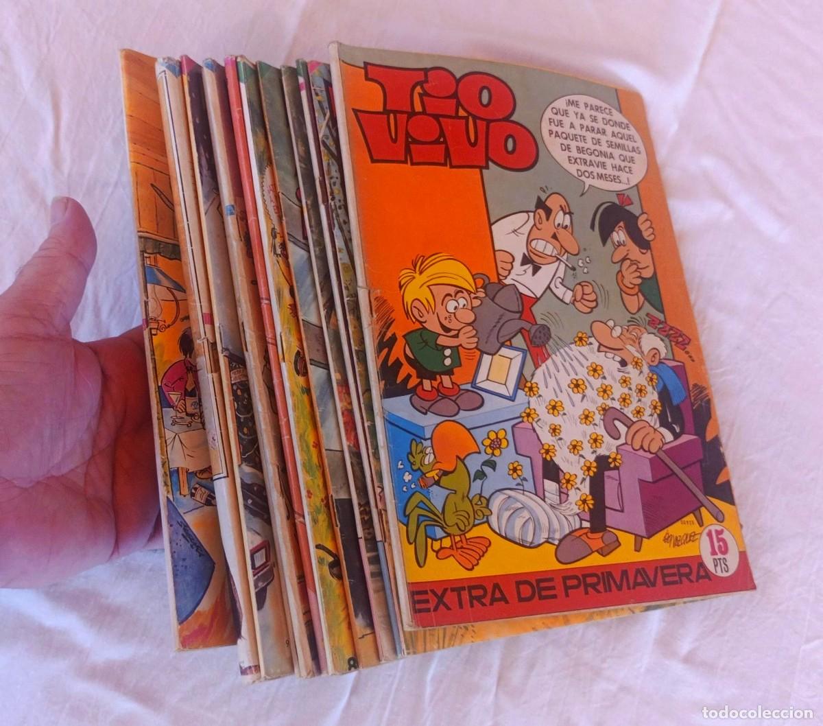 C&oacute;mics: T&iacute;o Vivo Extra Lote de 13 n&uacute;meros - Foto 6