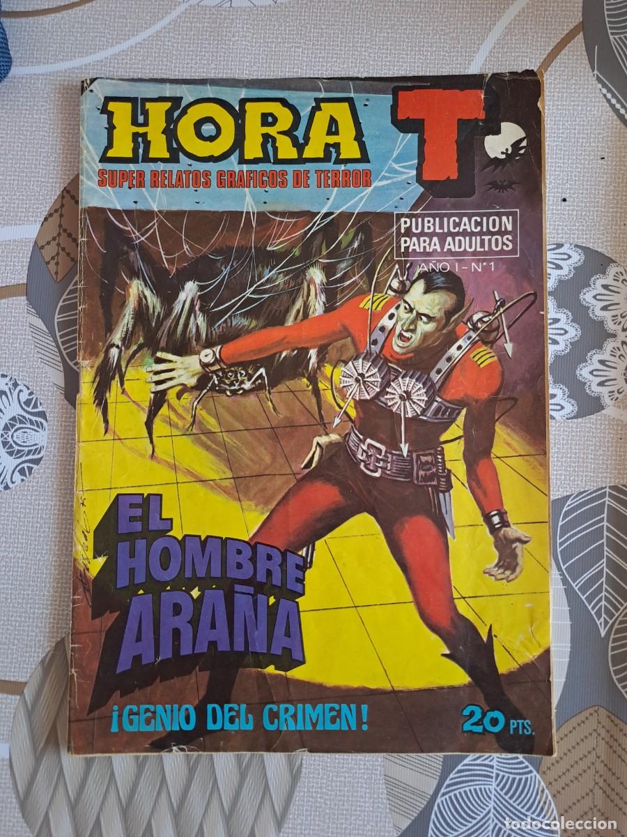 C&oacute;mics: Hora T 1, el hombre ara&ntilde;a, Bruguera