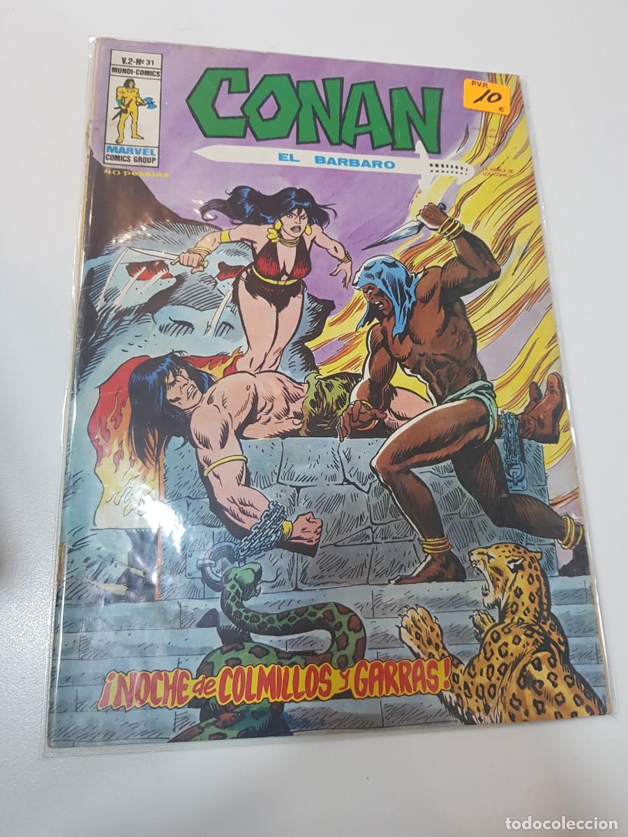 C&oacute;mics: MUNDICOMICS CONAN EL BARBARO V.2 N&ordm;31 NOCHE DE COLMILLOS Y GARRAS