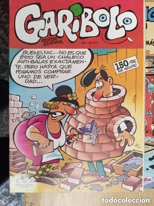 C&oacute;mics: GARIBOLO - A&Ntilde;O I - 1987 - N 5