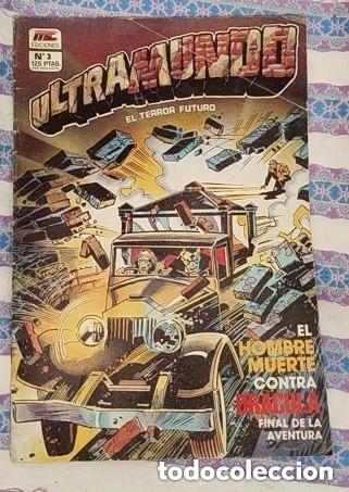 C&oacute;mics: ULTRAMUNDO N 3 - EL TERROR FUTURO --EL HOMBRE MUERTE CONTRA DRACULA -- NBC EDICIONES