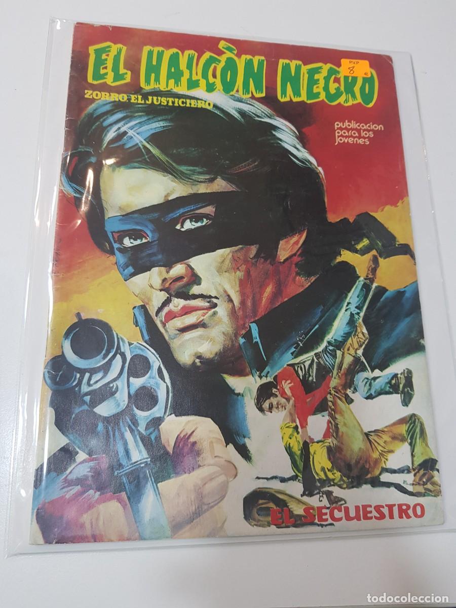 C&oacute;mics: COMIC EL HALCON NEGRO ZORRO EL JUSTICIERO EL SECUESTRO