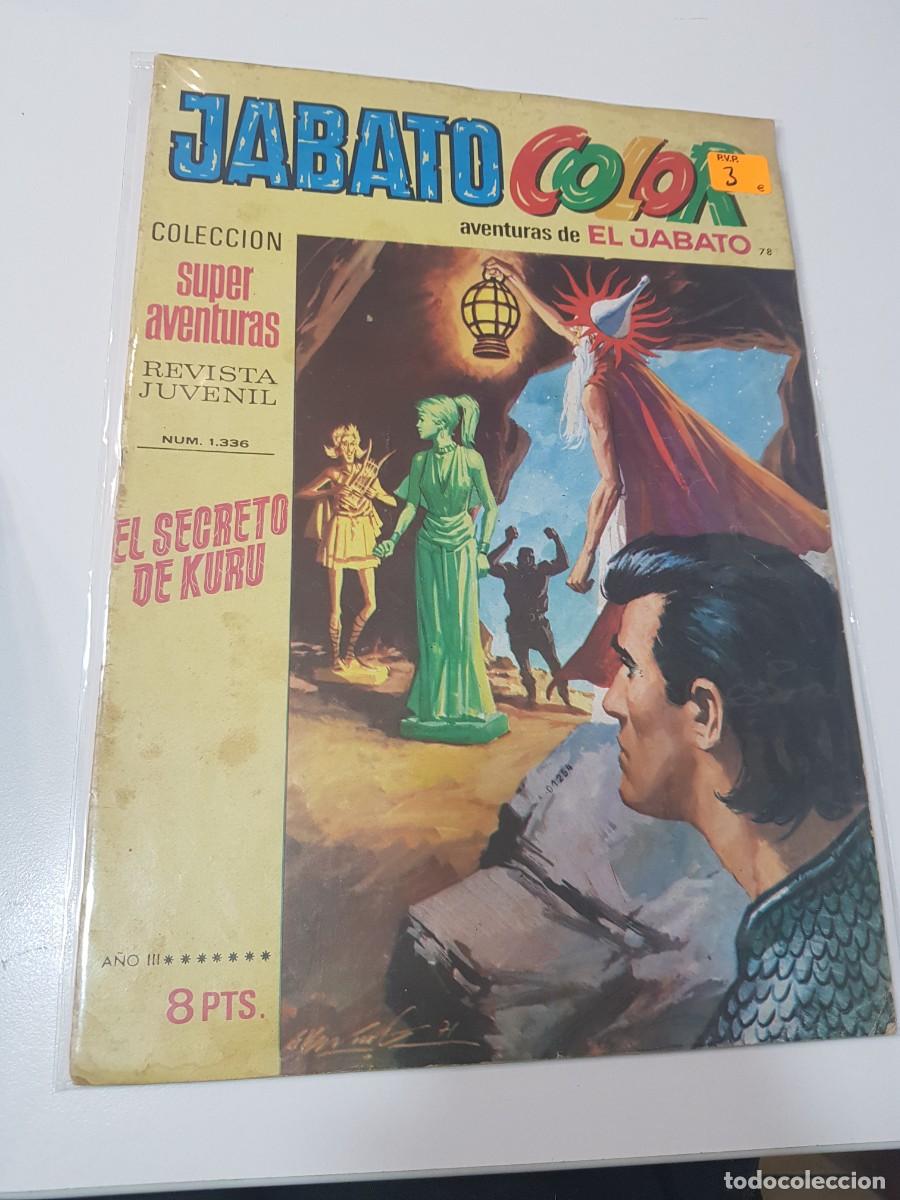 C&oacute;mics: COMIC JABATO COLOR AVENTURAS DEL EL JABATO A&Ntilde;O III NUM 1336