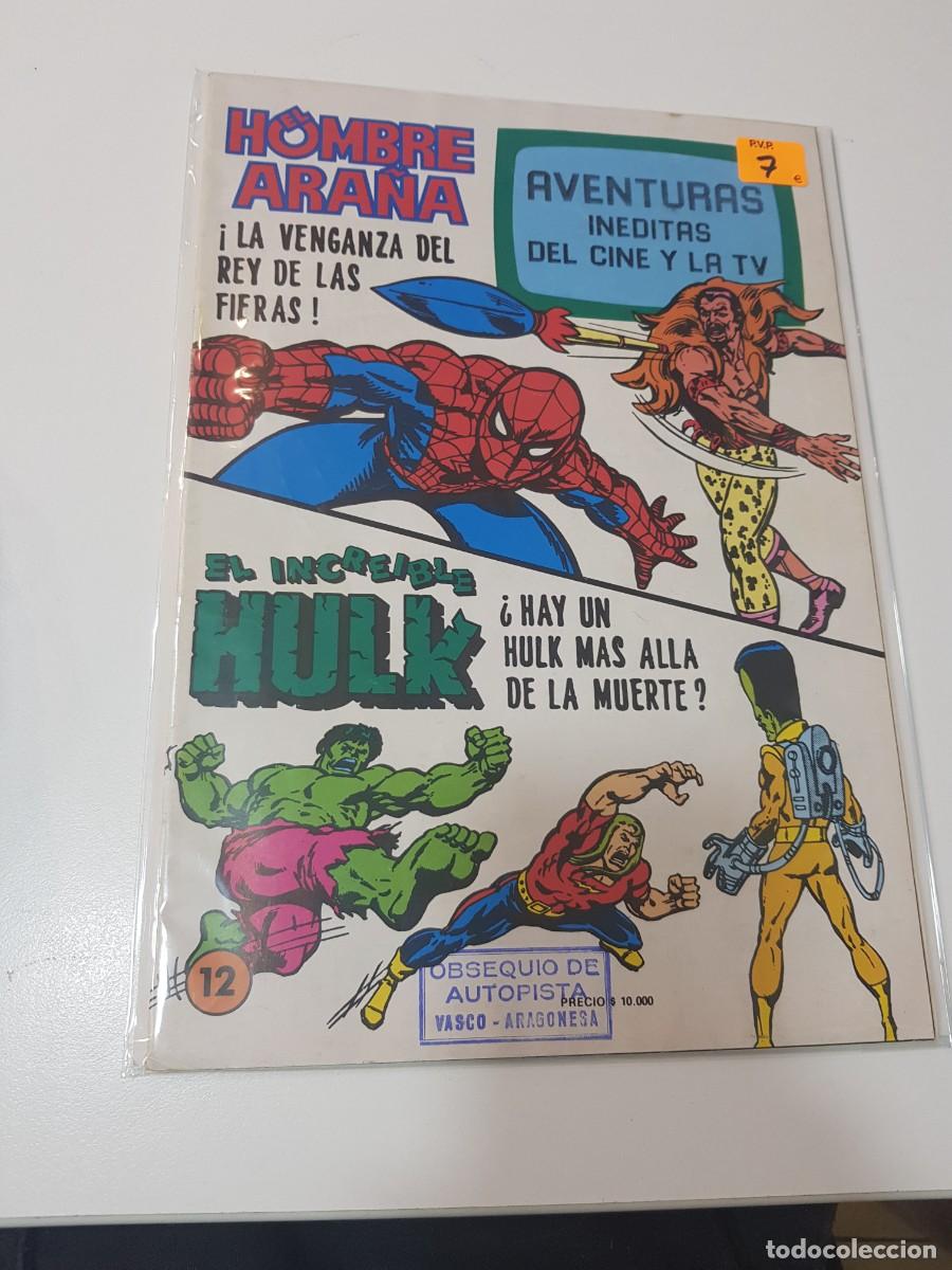 C&oacute;mics: COMIC AVENTURAS INEDITAS DEL CINE Y LA TV EL HOMBRE ARA&Ntilde;A LA VENGANZA DEL REY DE LAS FIERAS