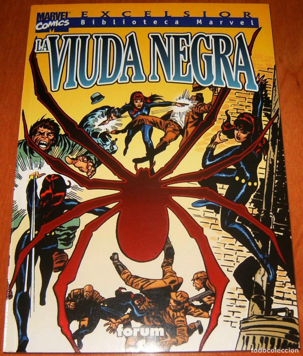 C&oacute;mics: VIUDA NEGRA . Biblioteca Marvel . TOMO UNICO . FORUM