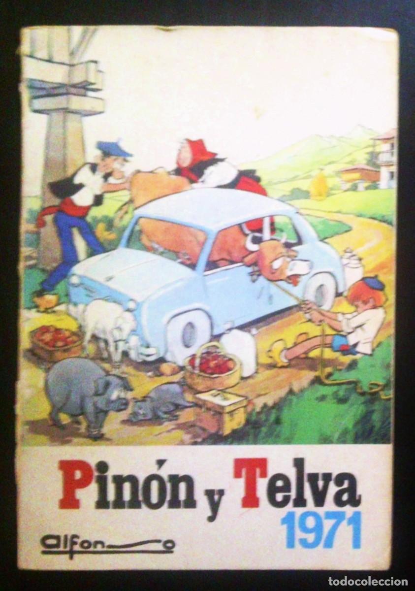 C&oacute;mics: PIN&Oacute;N Y TELVA 1971. ALFONSO. GR&Aacute;FICAS SUMMA, 1971. PRIMERA EDICI&Oacute;N.