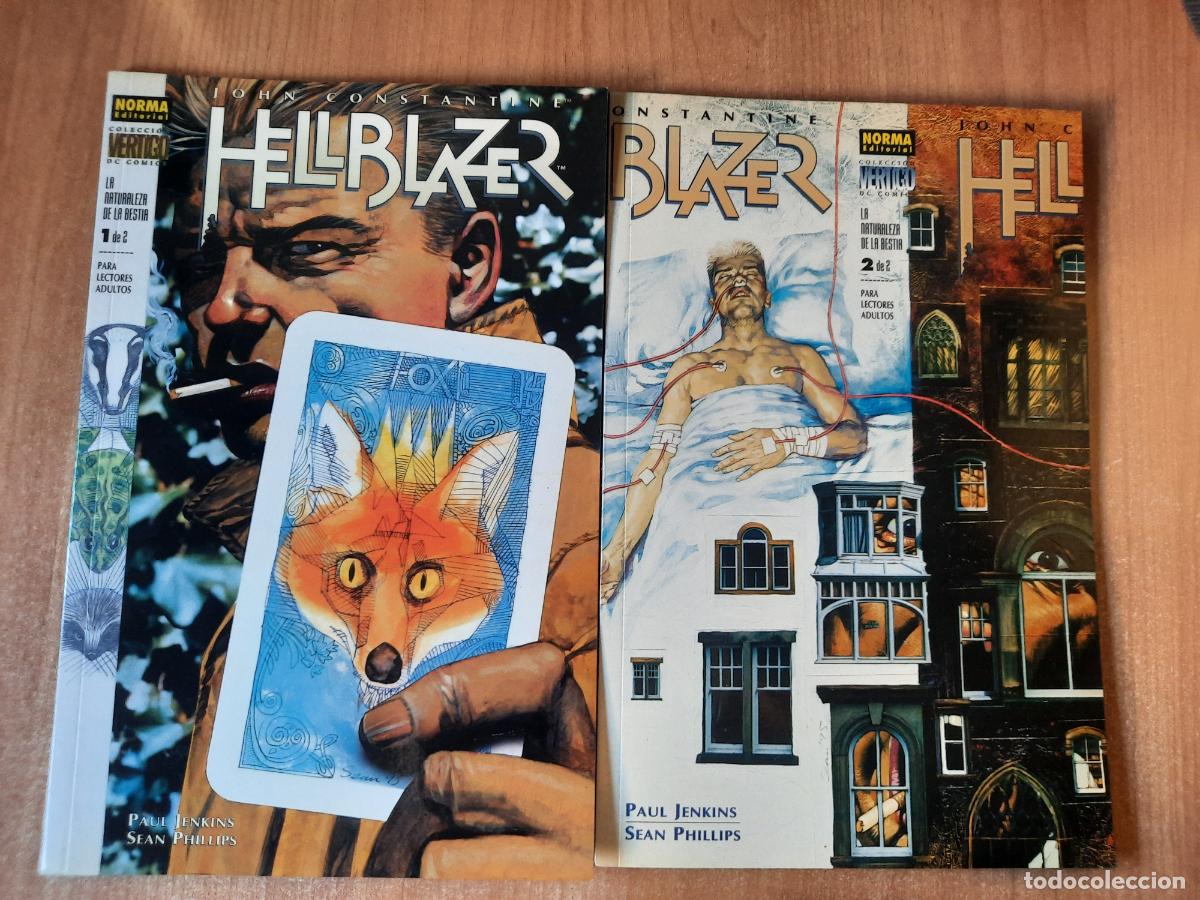 C&oacute;mics: HELLBLAZER:LA NATURALEZA DE LA BESTIA N&ordm; 1 AL 2 - N&ordm; 142 Y 144 -ED. NORMA