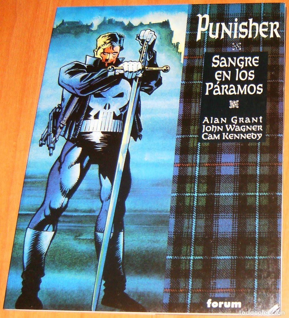 C&oacute;mics: NOVELA GRAFICA . EL CASTIGADOR THE PUNISHER . SANGRE EN LOS PARAMOS. FORUM
