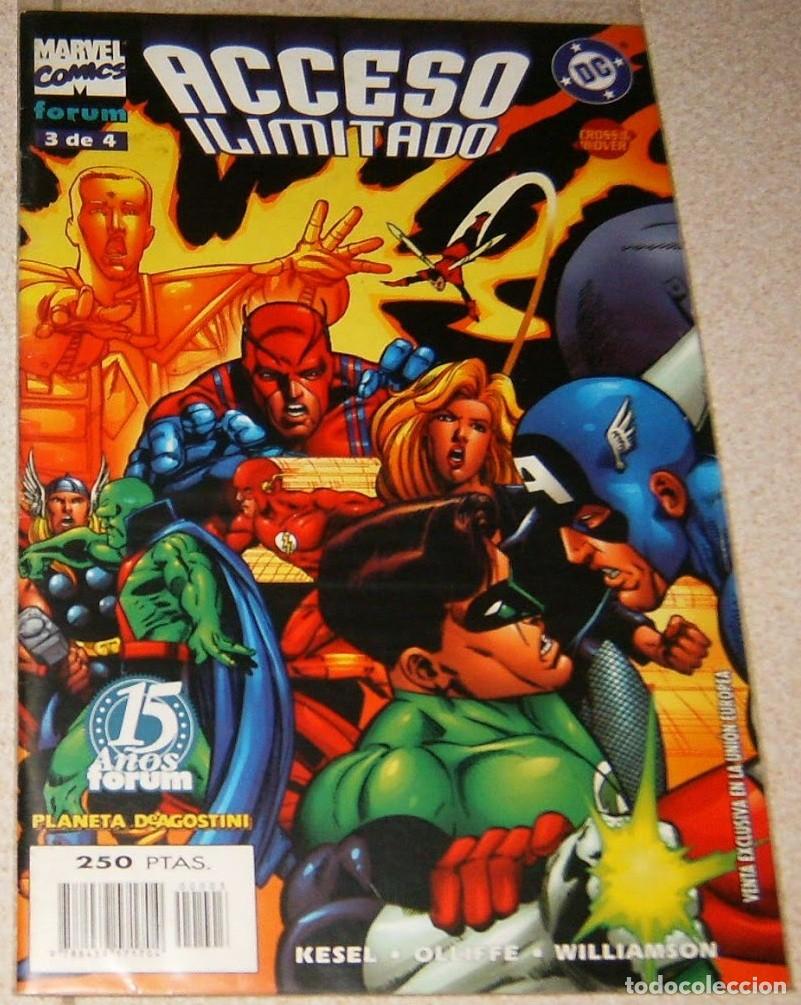 C&oacute;mics: DC / MARVEL ACCESO ILIMITADO 3 ( DE 4 ) . FORUM
