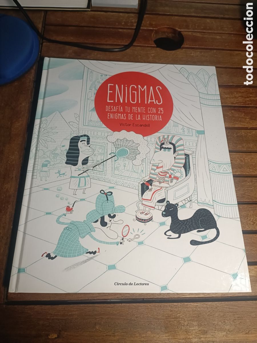 C&oacute;mics: Enigmas desafia t&uacute; mente con 25 enigmas de la historia victor esc&aacute;ndalo circulo de lectores infantil