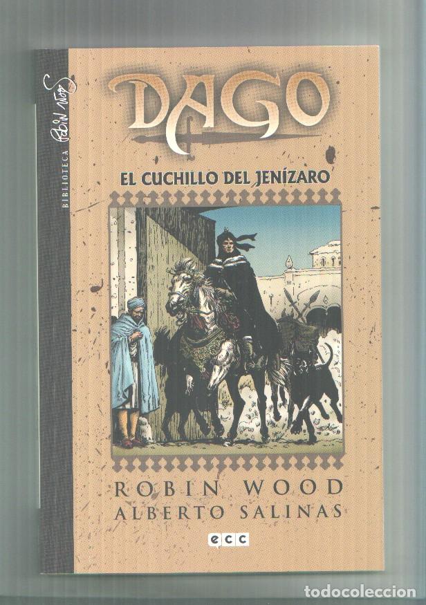 C&oacute;mics: Biblioteca Robin Wood: Dago numero 5: El cuchillo del Jenizaro - Robin Wood-Alberto Salinas