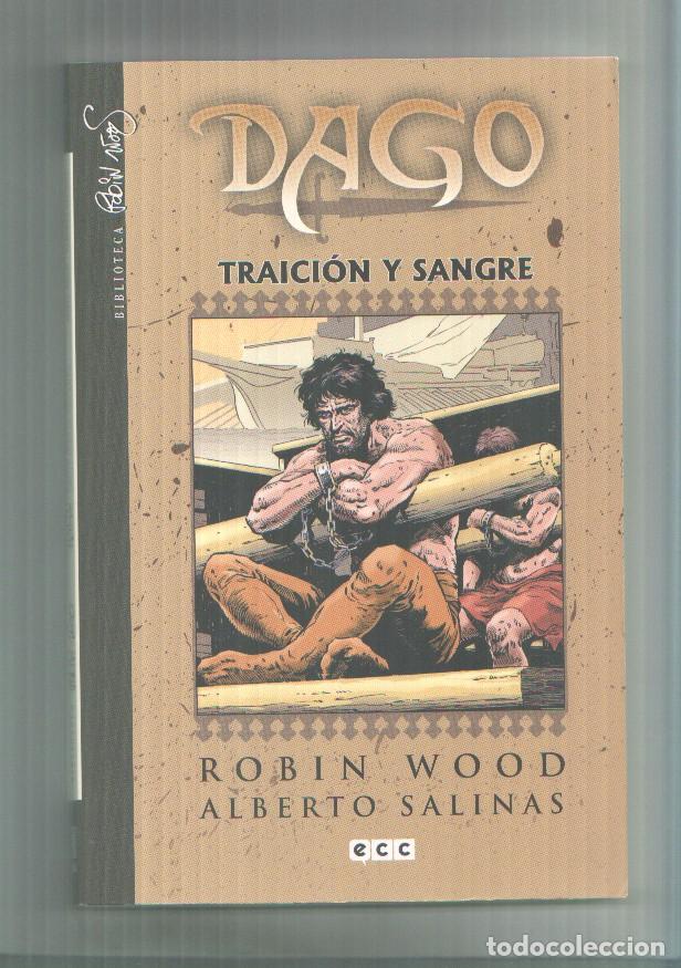 C&oacute;mics: Biblioteca Robin Wood: Dago numero 1: Traicion y sangre - Robin Wood-Alberto Salinas