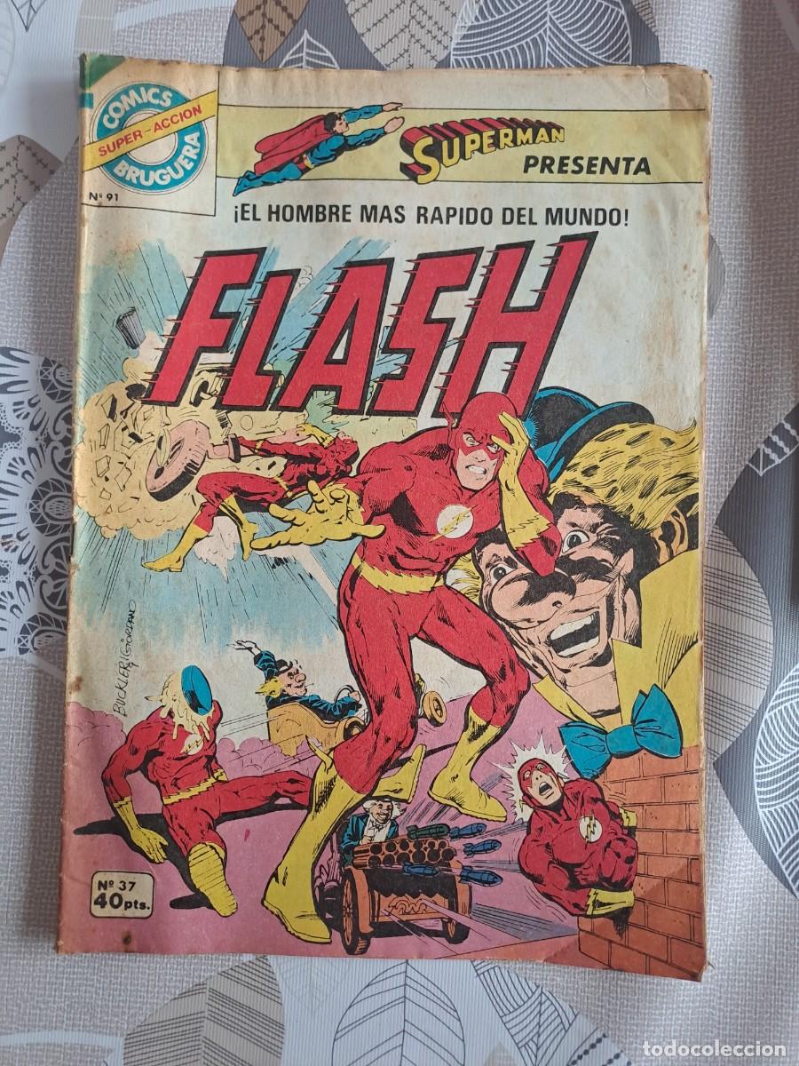 C&oacute;mics: Flash 37, comics Bruguera 91, Bruguera