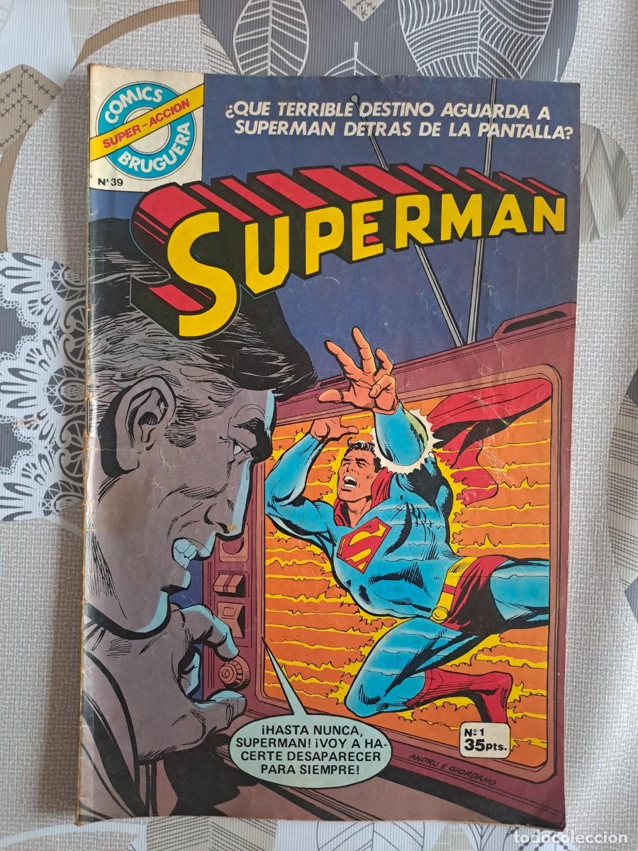 C&oacute;mics: Superman 1, comics Bruguera 39, Bruguera