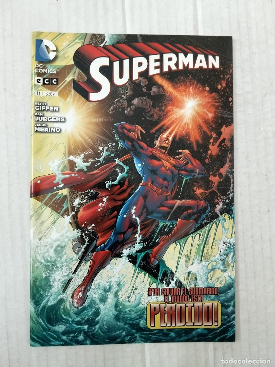 C&oacute;mics: SUPERMAN n&ordm; 11. Giffen, Jurgens, Merino. ECC