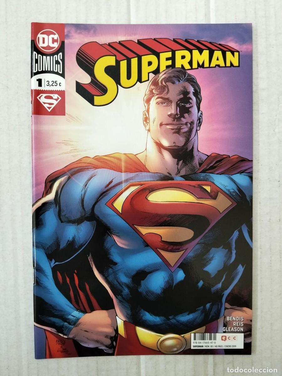 C&oacute;mics: SUPERMAN n&ordm; 1 / 80. Bendis, Reis. ECC
