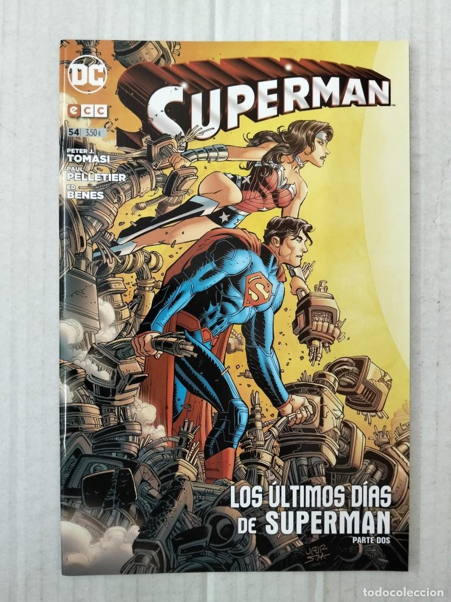 C&oacute;mics: SUPERMAN n&ordm; 54. LOS &Uacute;LTIMOS D&Iacute;AS DE SUPERMAN, PARTE 2. ECC
