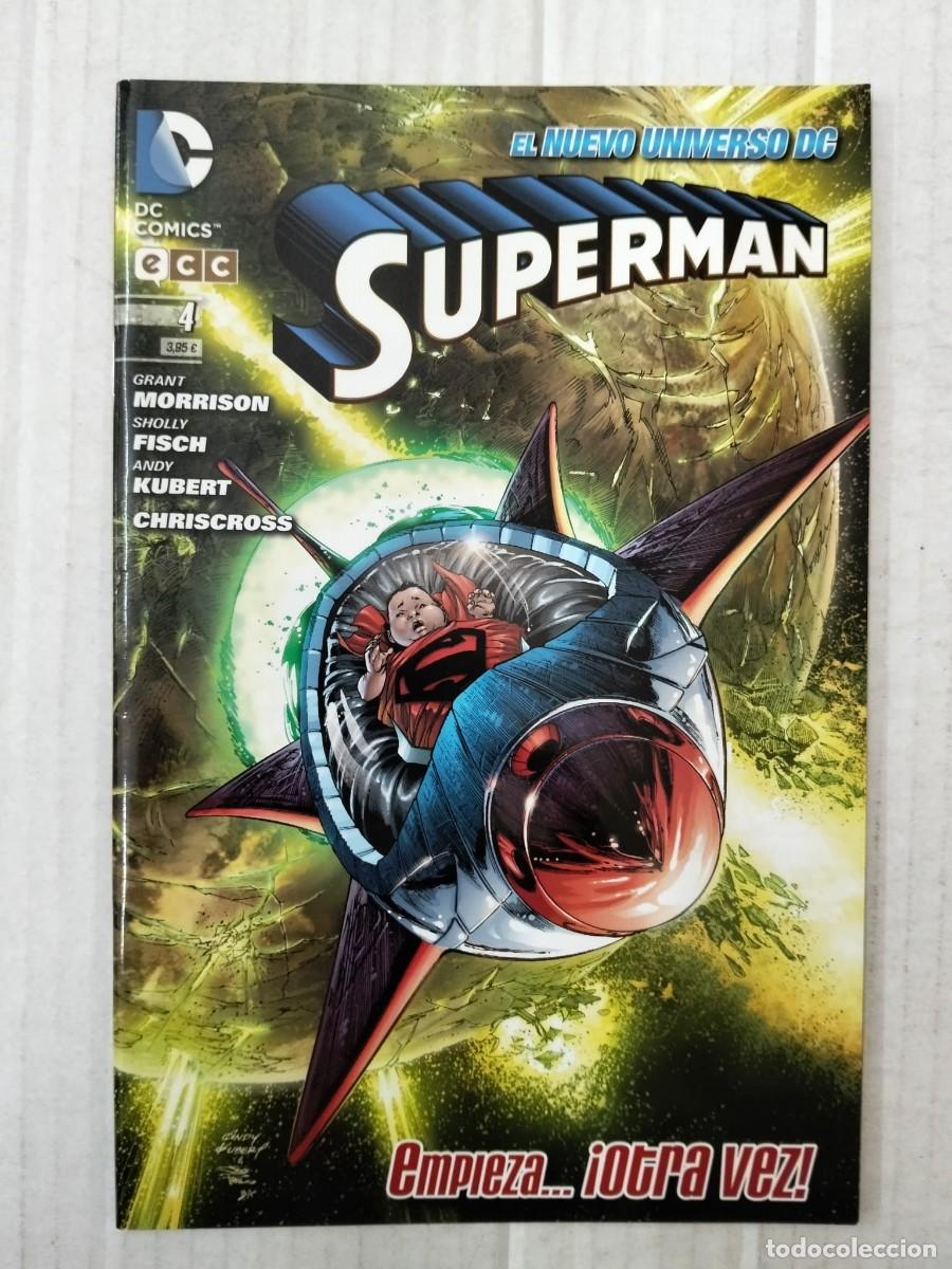 C&oacute;mics: SUPERMAN n&ordm; 4. Morrison, Fisch, Kubert, Chriscross. ECC