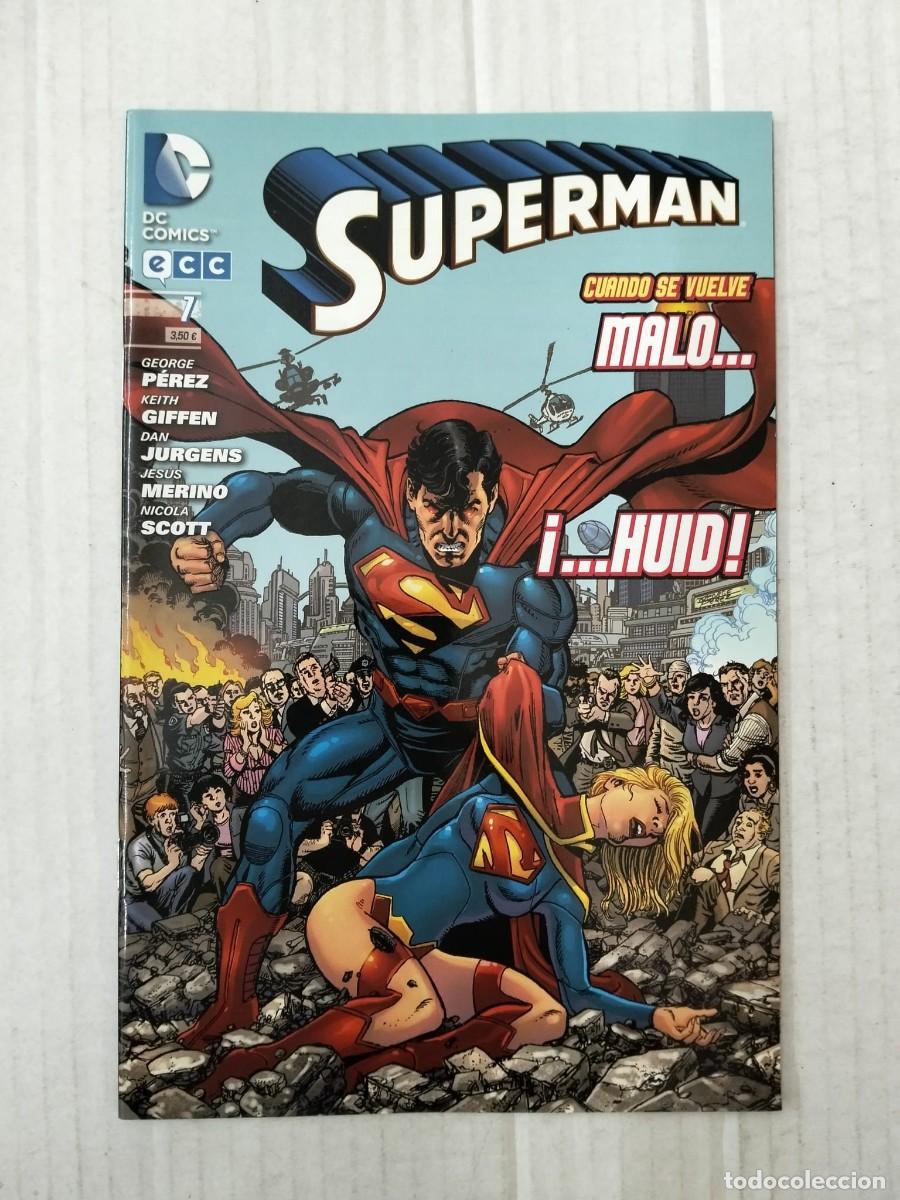 C&oacute;mics: SUPERMAN n&ordm; 7. Perez, Giffen, Jurgens, Merino... ECC