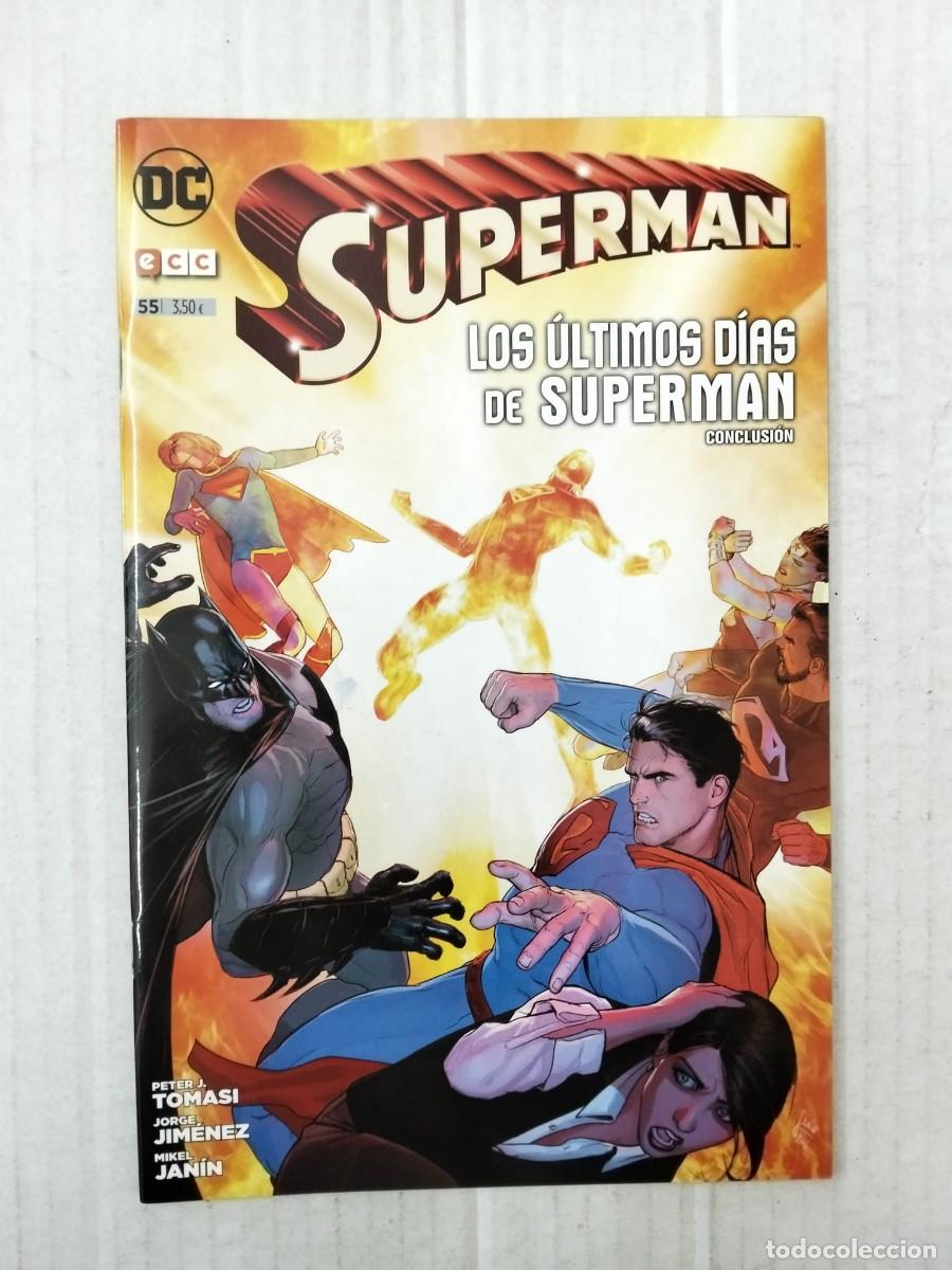 C&oacute;mics: SUPERMAN n&ordm; 55. LOS &Uacute;LTIMOS D&Iacute;AS DE SUPERMAN, CONCLUSI&Oacute;N. ECC