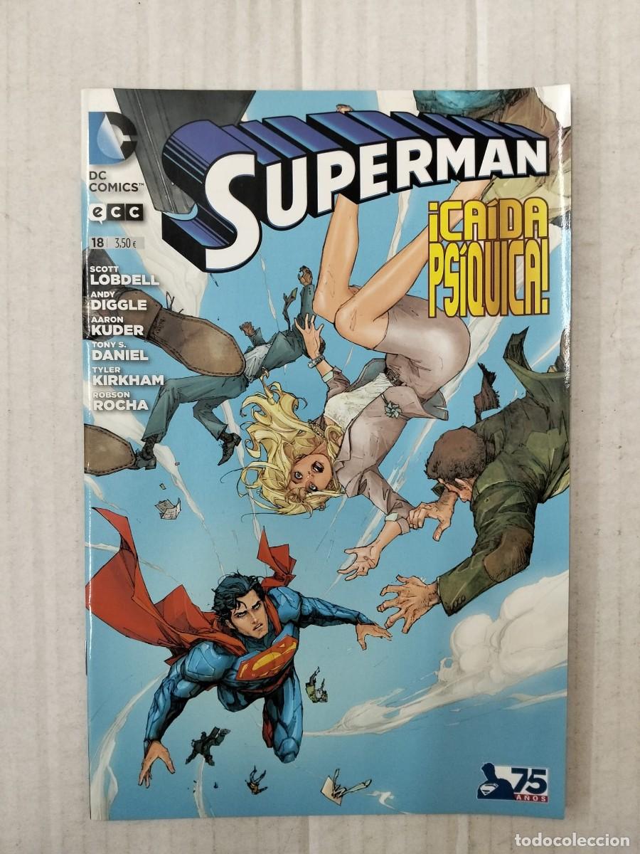 C&oacute;mics: SUPERMAN n&ordm; 18. &iexcl;CA&Iacute;DA PS&Iacute;QUICA! ECC