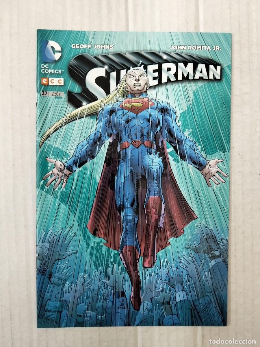 C&oacute;mics: SUPERMAN n&ordm; 37. Geoff Johns, John Romita Jr. ECC