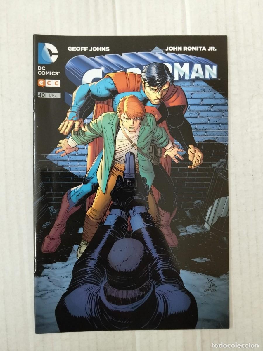 C&oacute;mics: SUPERMAN n&ordm; 40. Geoff Johns, John Romita Jr. ECC